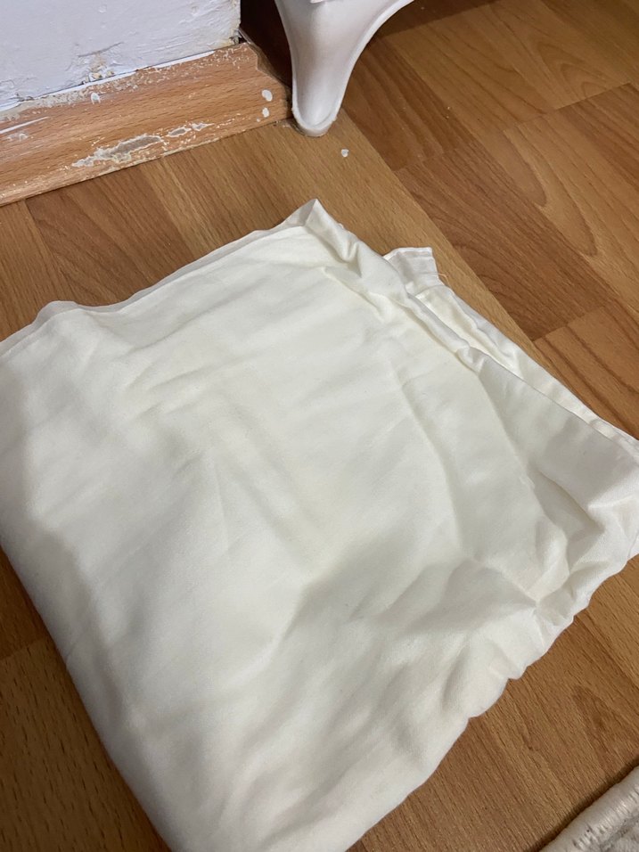 Kadın Beyaz Pamuklu Bohem Şal - Görsel 3