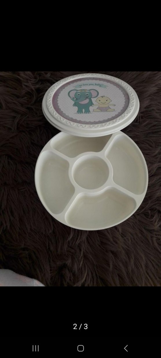 Bebek Önlüğü, Baskılı, Pastel Bej - Görsel 2