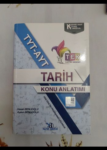 TYT-AYT Tarih Konu Anlatımı Kitabı yayın denizi