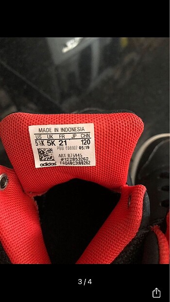 21 Beden Adidas Hoops bebek bot