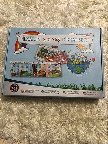 Çocuk Akademi - İlkadım 2-3 yaş dikkat seti