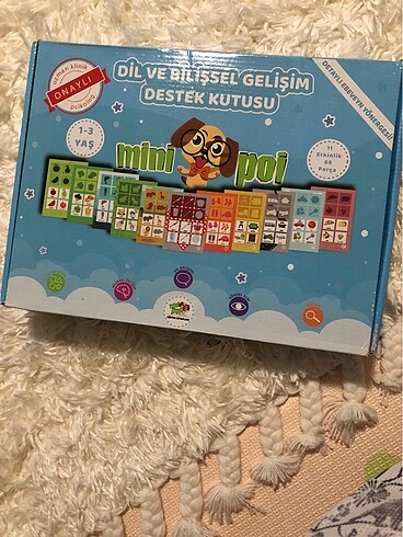 Minipoi cırtcırtlı Dil ve Bilişsel Gelişim Destek Seti