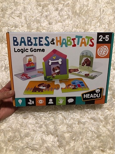 Headu Babies & Habitats eşleştirme oyunu