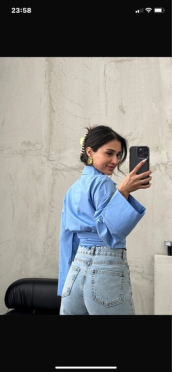 Zara model gömlek