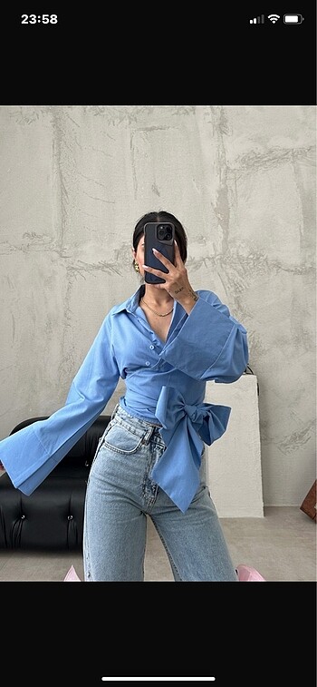 l Beden Zara model gömlek