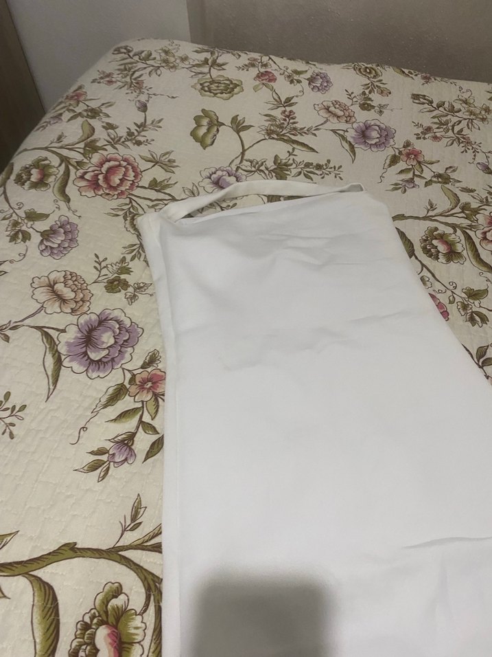 Beyaz Düz elbise - Görsel 2