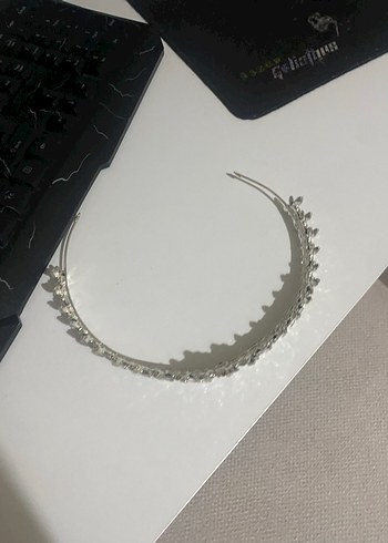 Gümüş Işıltılı Taç - Görsel 4