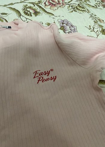 Pembe Uzun Kollu kadın bluz - Görsel 3