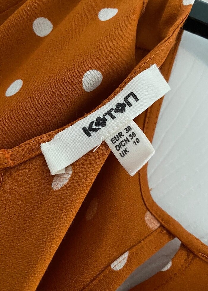 Turuncu Elbise - Görsel 3