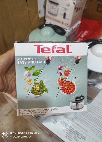 Tefal Yeşil ve Gri Doğrayıcı - Görsel 3