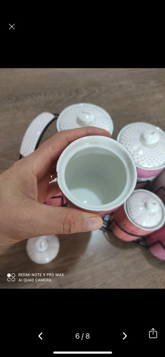 Acar home Pastel Pembe Baharatlık Takımı - Görsel 3