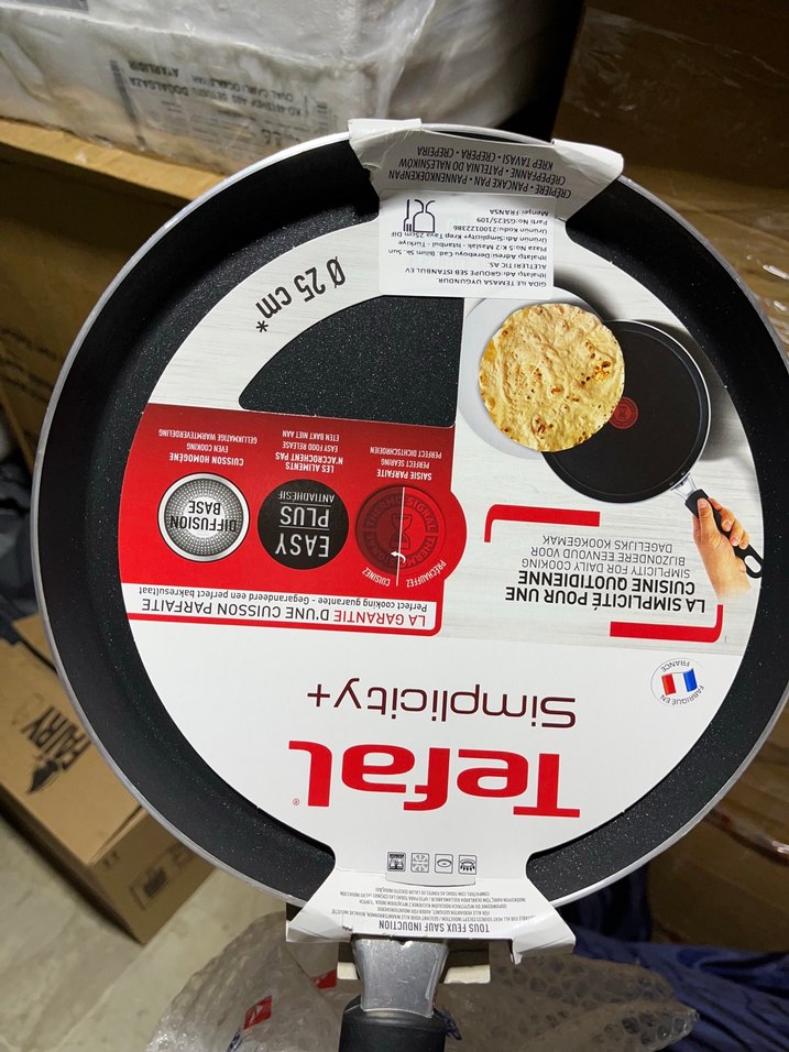 Tefal Siyah krep Tava 25 cm - Görsel 3