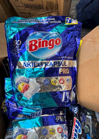Bingo Akıllı Kapsül Pro Çamaşır Deterjanı 50 li