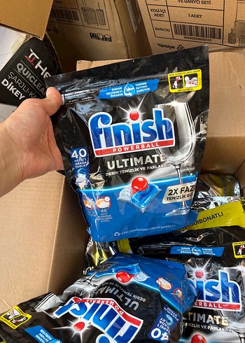 Finish Ultimate Powerball Bulaşık Tableti 40'lı