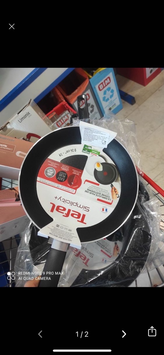 Tefal Simplify Siyah 24 cm Tava - Görsel 3