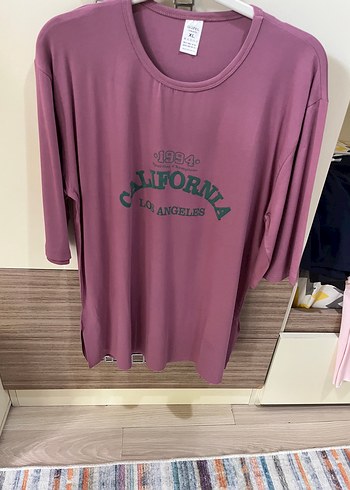 Siyah Baskılı Mini Kadın Tişört - Görsel 4