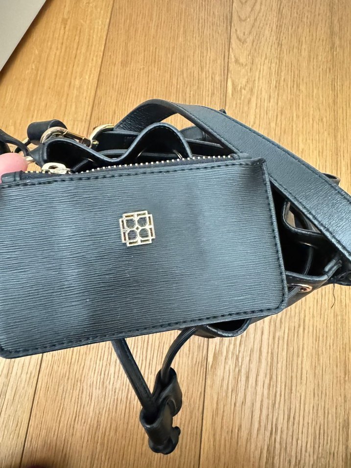 Beymen Siyah Deri küçük Kova Çanta - Görsel 3