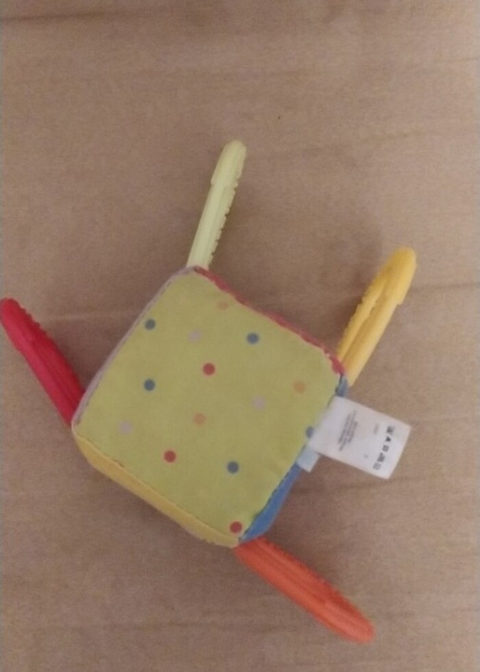 Mothercare çıngıraklı diş kaşıyıcılı küp - Görsel 4