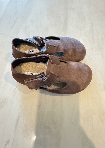 Zara Kahverengi Süet zara Ayakkabı
