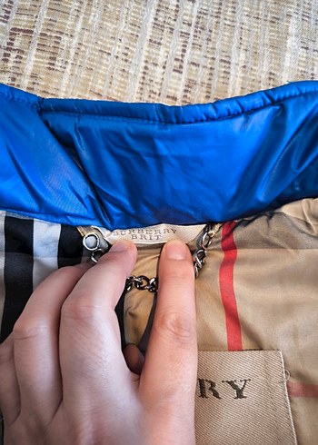 Mavi Fermuarlı Yelek - Görsel 5