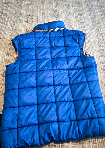 Mavi Fermuarlı Yelek - Görsel 6