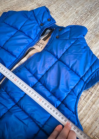 Mavi Fermuarlı Yelek - Görsel 8