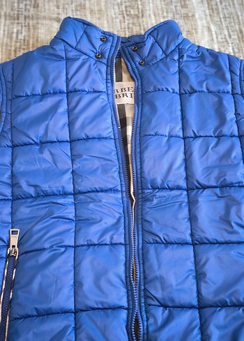 Mavi Fermuarlı Yelek - Görsel 7