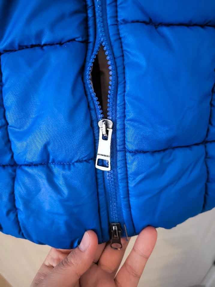 Mavi Fermuarlı Yelek - Görsel 2