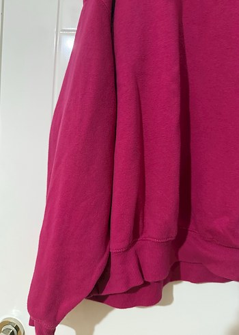 xl Beden Kadın Pembe Uzun Kollu Sweatshirt