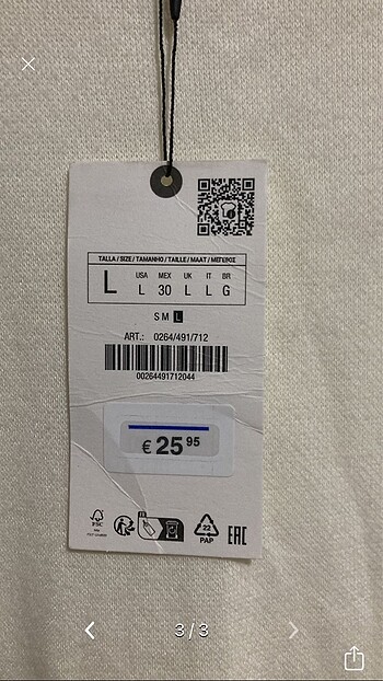 xl Beden ZARA BLUZ