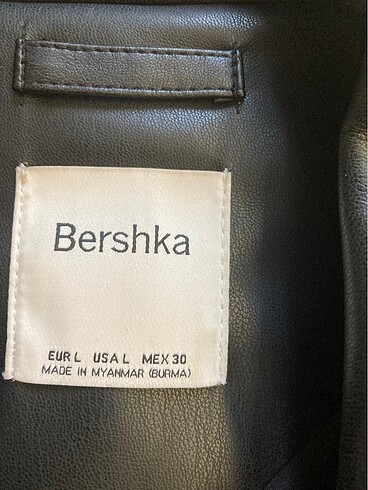 Bershka BERSHKA DERI BLAZER