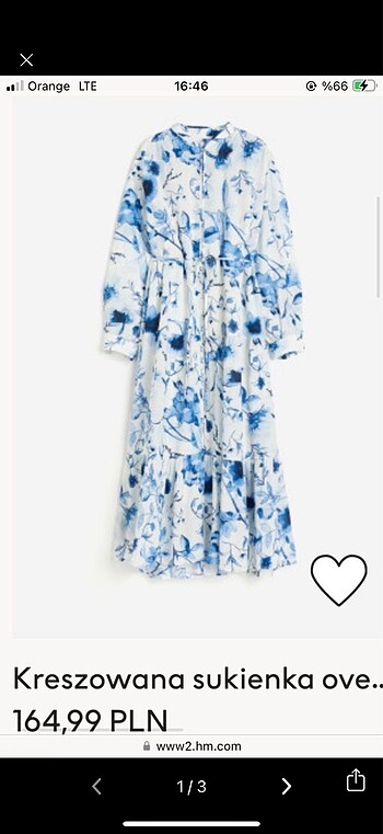 H&M limited edition elbise