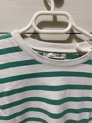 Pull and Bear Pul and bear çizgili uzun kollu tişört