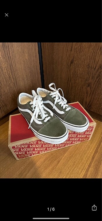 Haki Yeşili Vans Old Skool