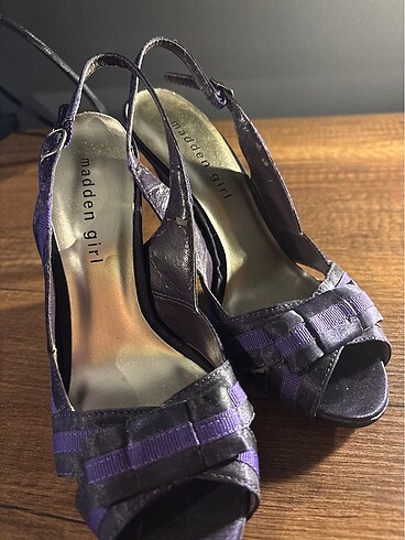 Steve Madden Steve Madden 36 Saten Topuklu