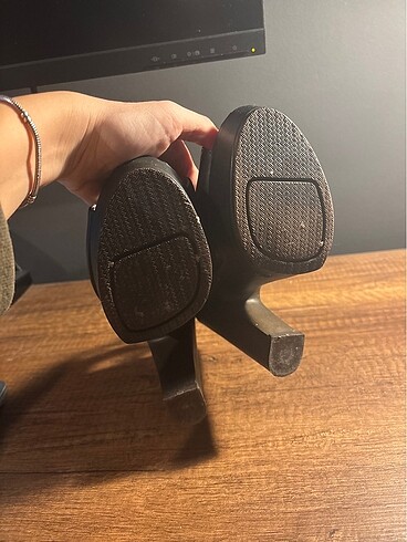 İnci - deri topuklu acı kahve 36 - Görsel 6