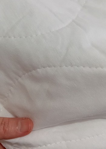 Beyaz  Yatak Koruyucu160x200 - Görsel 3