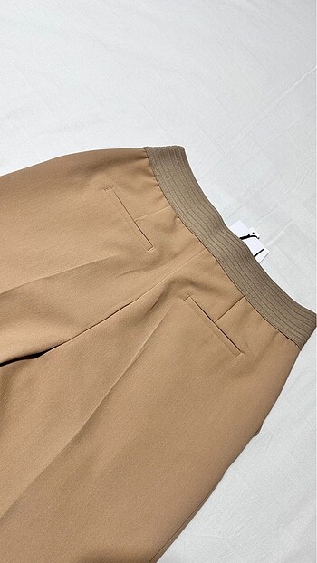 38 Beden camel Renk Kumaş pantolon