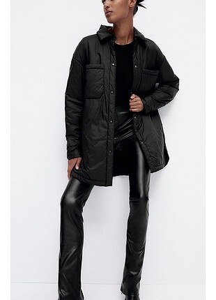 Zara yeni sezon hiç kullanılmamış su geçirmez oversize ceket / y