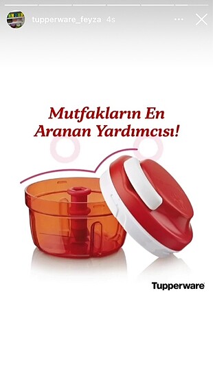 Tupperware şef 1