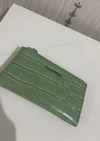 Stradivarius Yesil Cuzdan