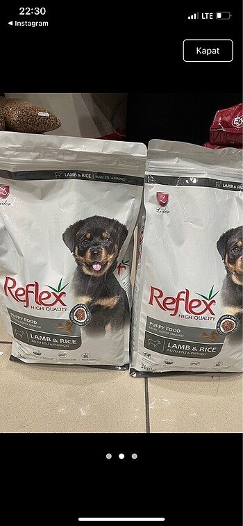 Reflex yavru köpek maması 6lg