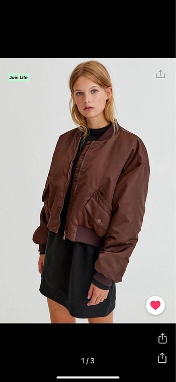 Pull bear bomber ceket