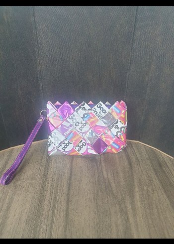 Renkli Pop Kültür Kadın El Çantası - Görsel 2