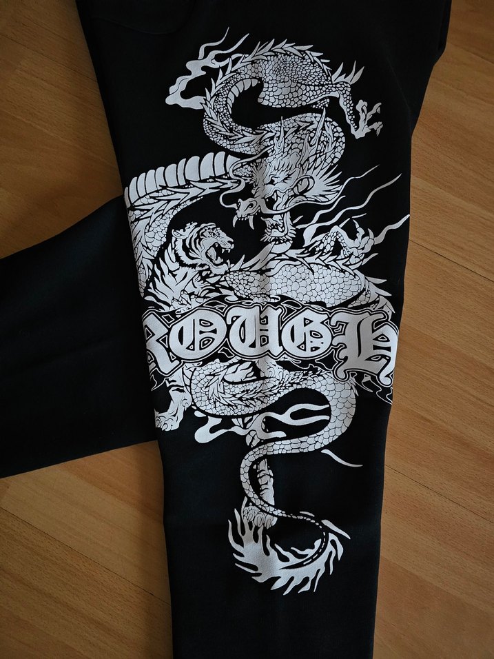 Siyah Baskılı Eşofman Altı - Görsel 2