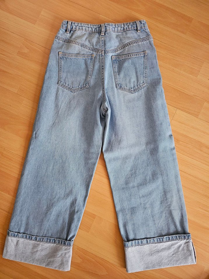 Kiz Çocuk Kot Pantalon - Görsel 2