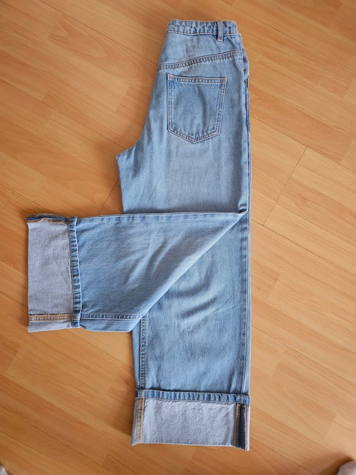 Kiz Çocuk Kot Pantalon - Görsel 3