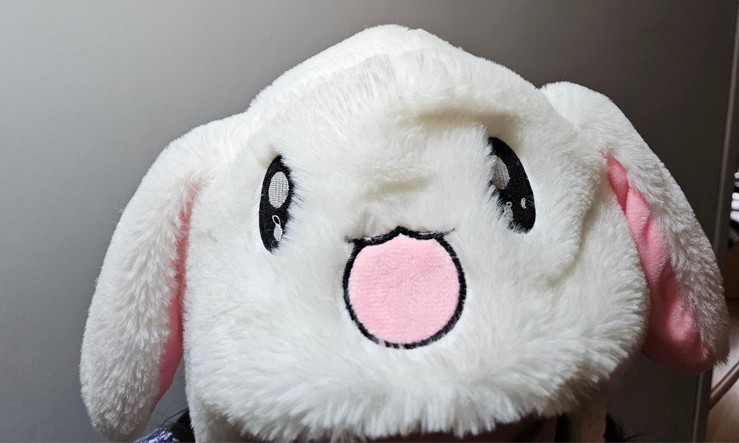 Kulaklari Hareket Eden Peluş Şapka - Görsel 2