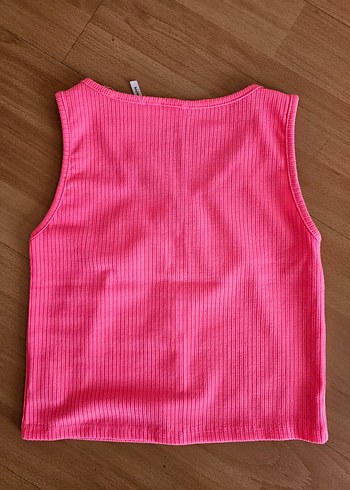 Koton Kız Çocuk Pembe V Yaka Triko Bluz