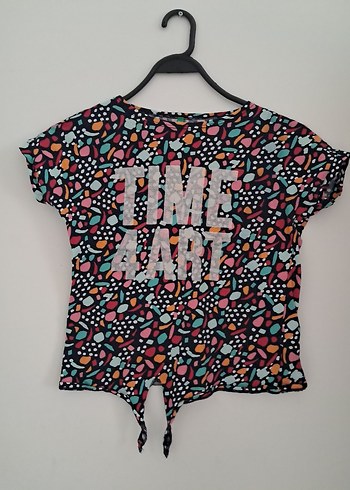 benetton renkli tshirt